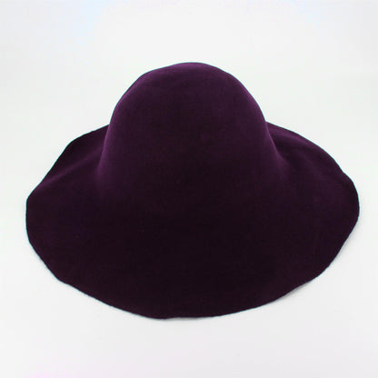 Wool Felt Flare Capeline for Hats 28cm - HF029