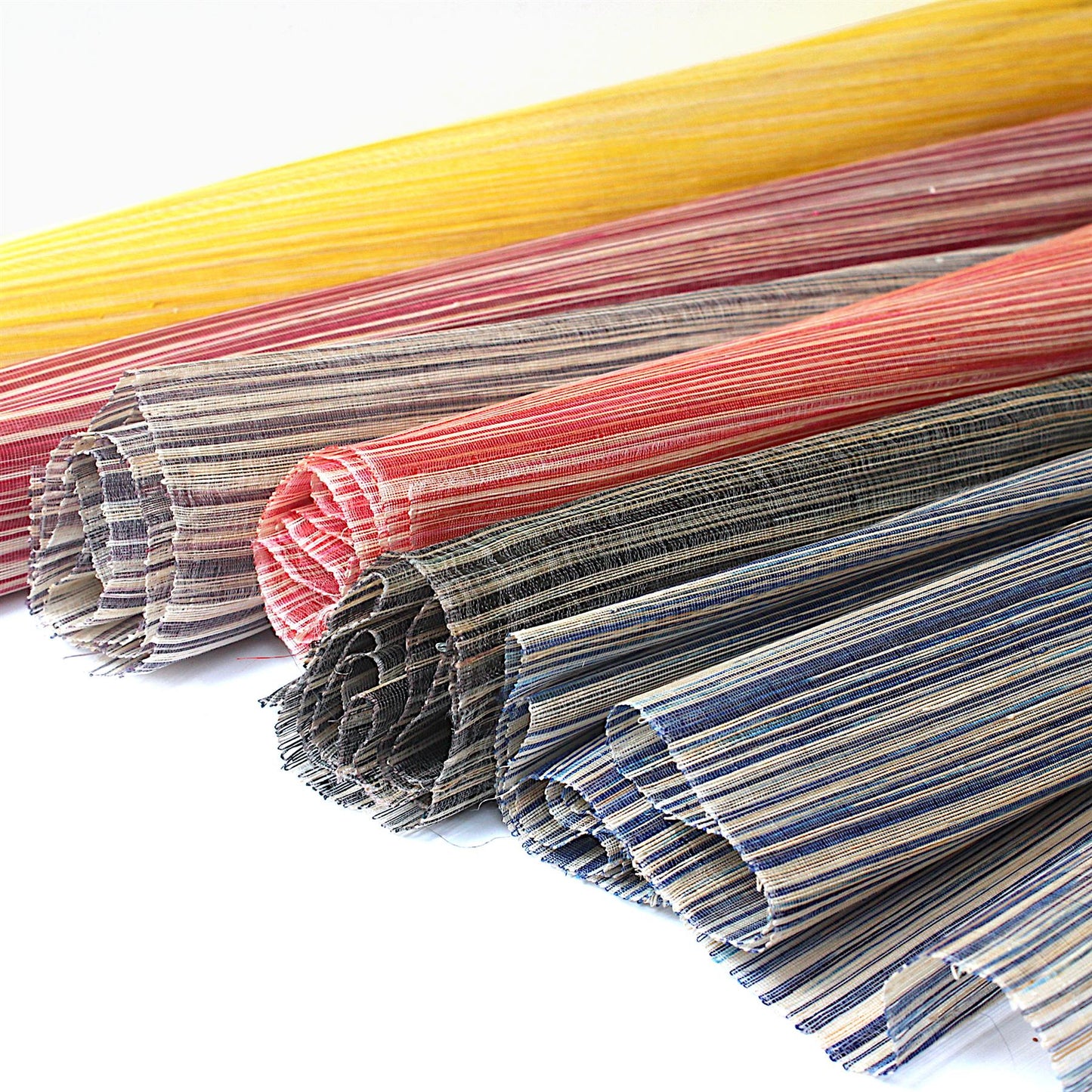 Tie Dyed Silk Abaca 90cm x 0.5m FS011