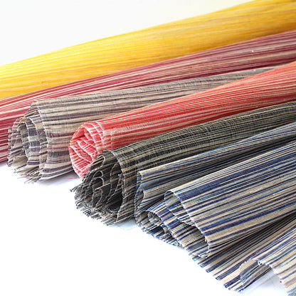 Tie Dyed Silk Abaca 90cm x 0.5m FS011