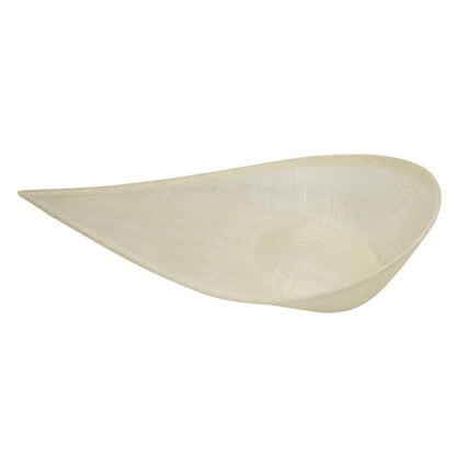 Pointed Sinamay Fascinator Base 18x33cm HA065