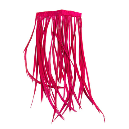 Full Biot Fringe 14cm Feather Length x 10cm - FR013