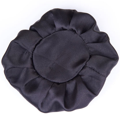 Satin Pleat Rosette Hat Lining 15cm drop HA038