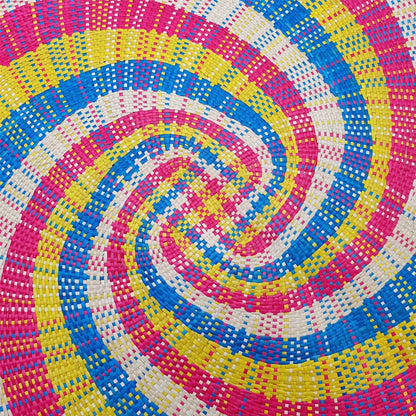 Multi Coloured Sabutan Mat Hat Base 70cm HF006