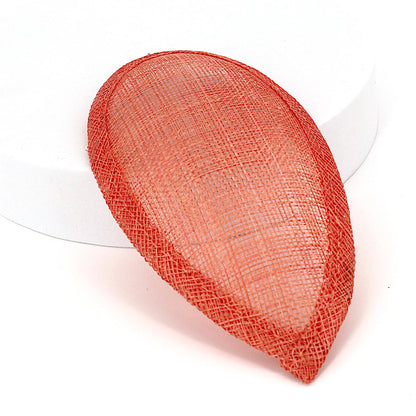 Sinamay Teardrop Fascinator Base 16cm - HB016