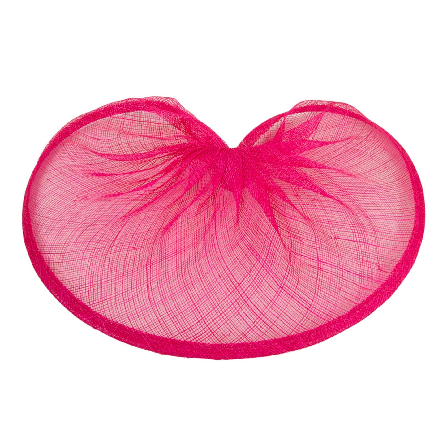 Sinamay Gathered Fascinator Base 20x28cm - HA057