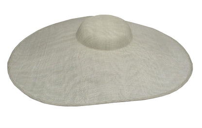 Sinamay Wide Fascinator Base 39 x 49cm HA082