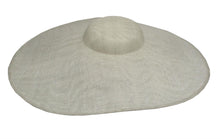 Load image into Gallery viewer, Sinamay Wide Fascinator Base 39 x 49cm HA082
