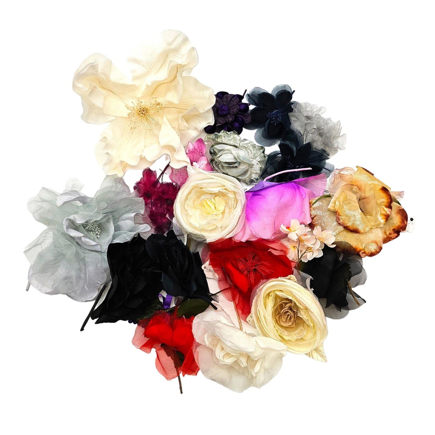 Assorted Bundle of Flowers For Millinery AS002