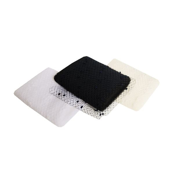 Merry Widow Veiling with Spots 30cm x1m - BR010