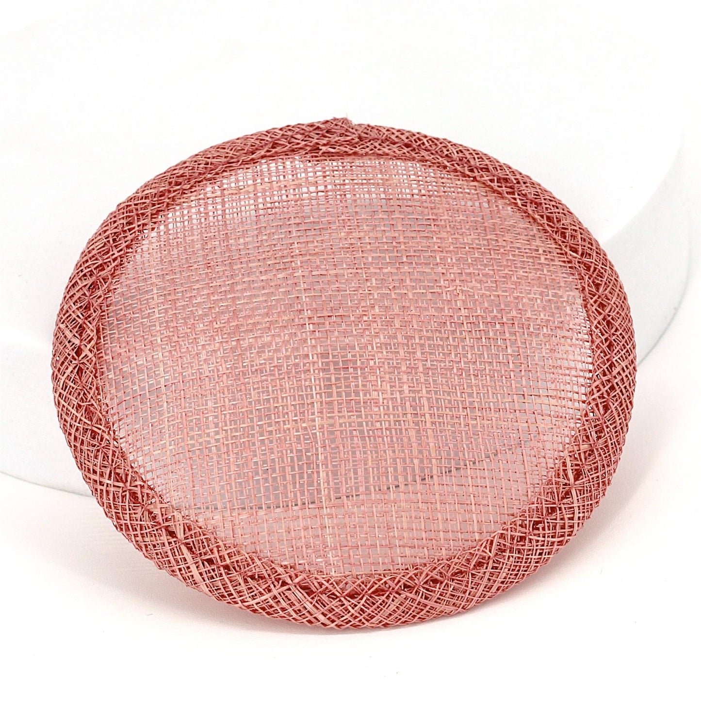 Sinamay Straw Round Fascinator Base 10.5cm - HB007
