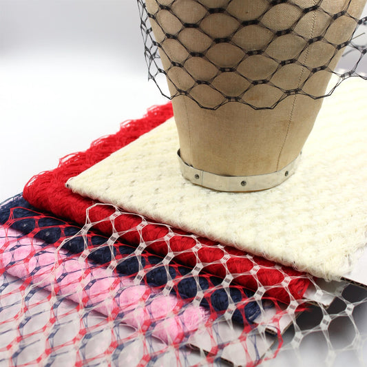 Wide Waffle Veiling 20cm x1m - BR004