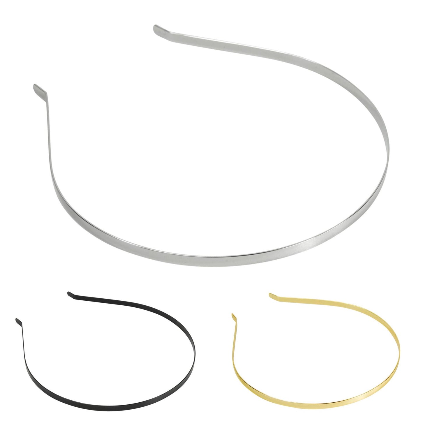 Flat Metal Headband 5mm - HB034