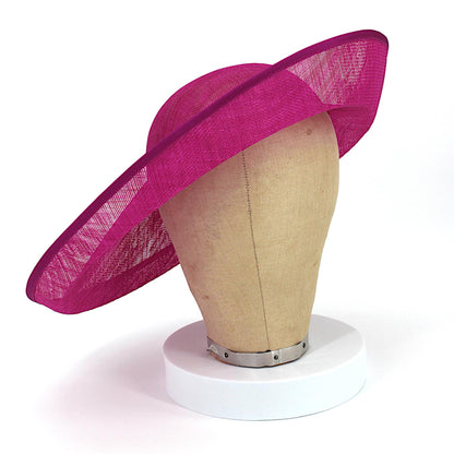 UK Made Sinamay Wide Fascinator Base 36 x 38cm HA105