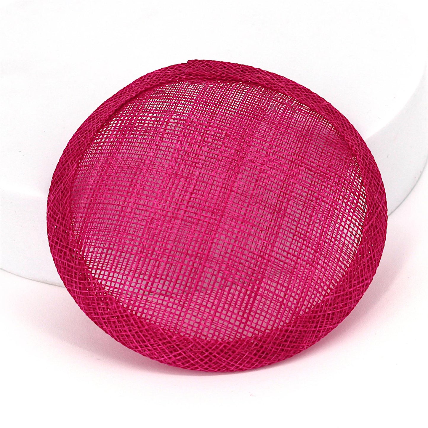 Sinamay Straw Round Fascinator Base 10.5cm - HB007