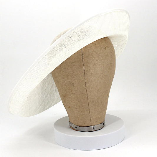 UK Made Sinamay Wide Fascinator Base 36 x 38cm HA105