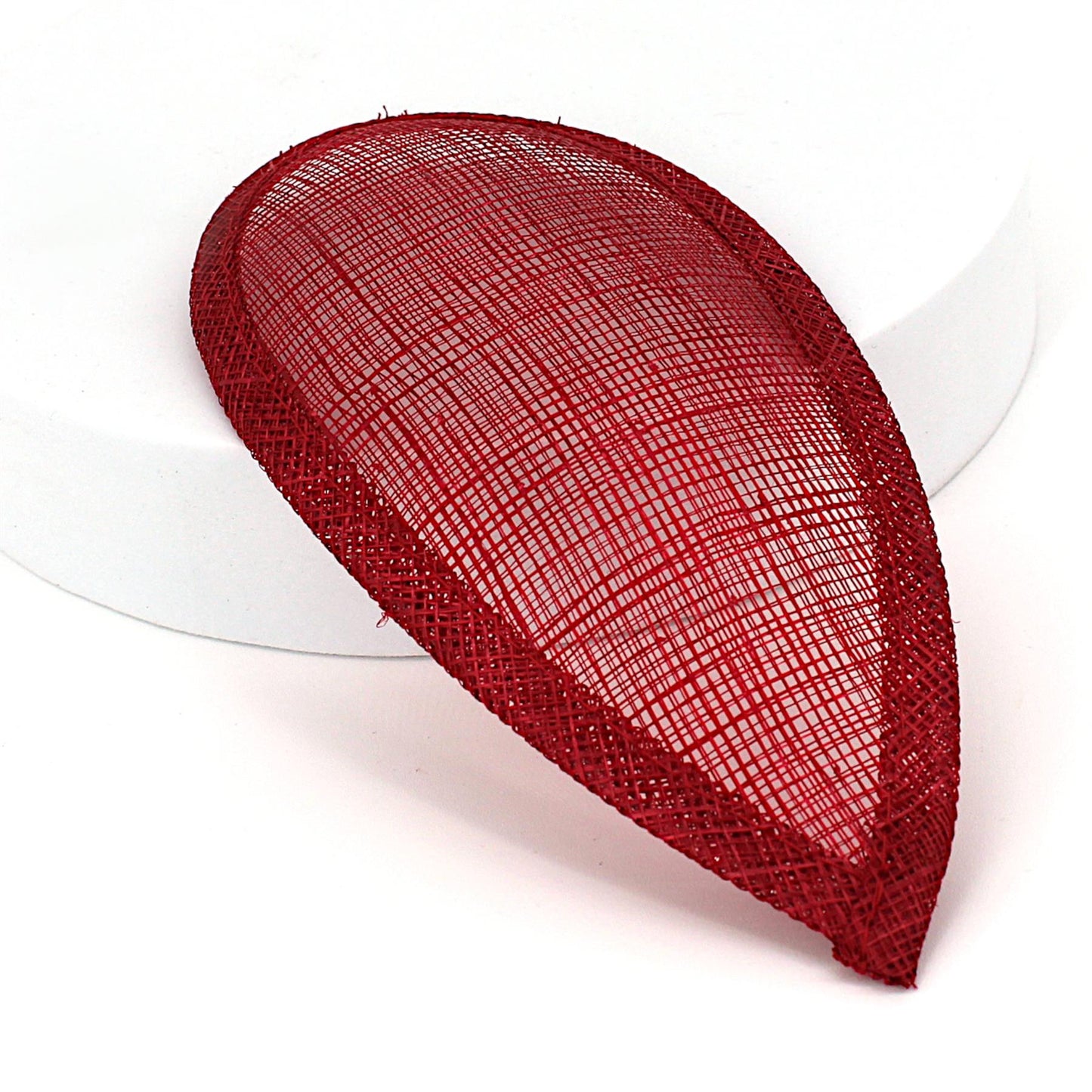 Sinamay Teardrop Fascinator Base 16cm - HB016