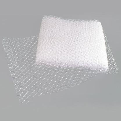 Sequin Merry Widow Veil 30cm x1m - BR008