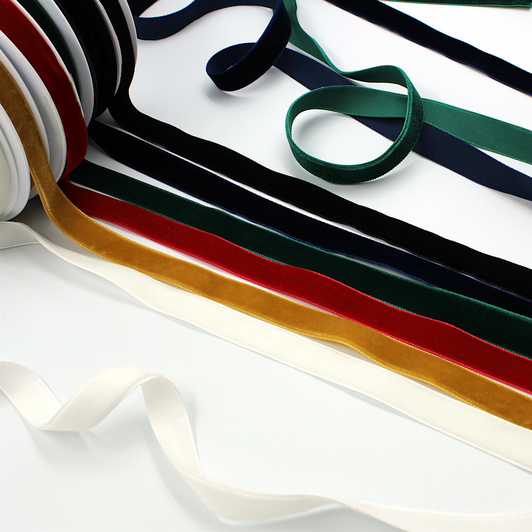 Velvet Ribbon - 16mm x 10 metres - 6002 – The Trimming Company