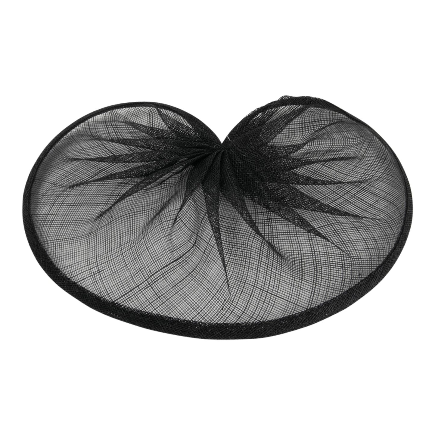Sinamay Gathered Fascinator Base 20x28cm - HA057