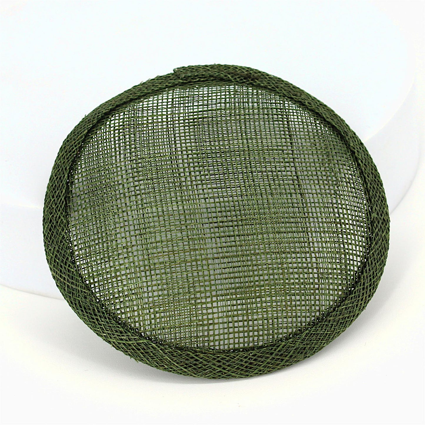 Sinamay Straw Round Fascinator Base 10.5cm - HB007
