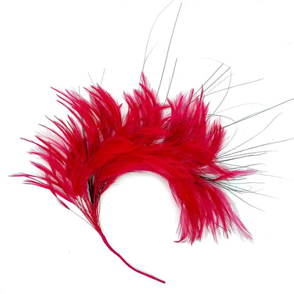 Stripped Hackle Burnt Peacock Mount 30cm FM050