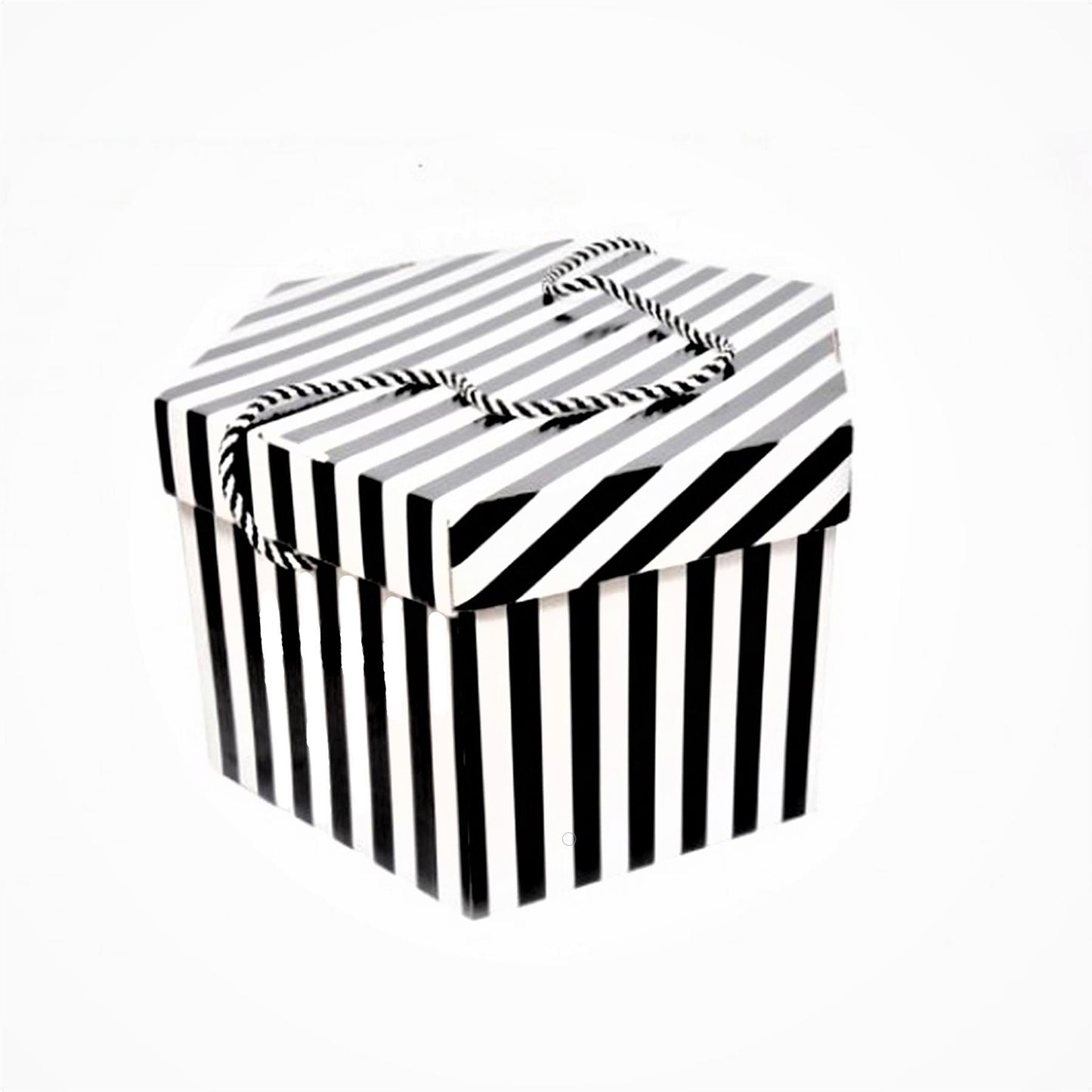 Fascinator Box Stripe Design 30cm Wide HA030