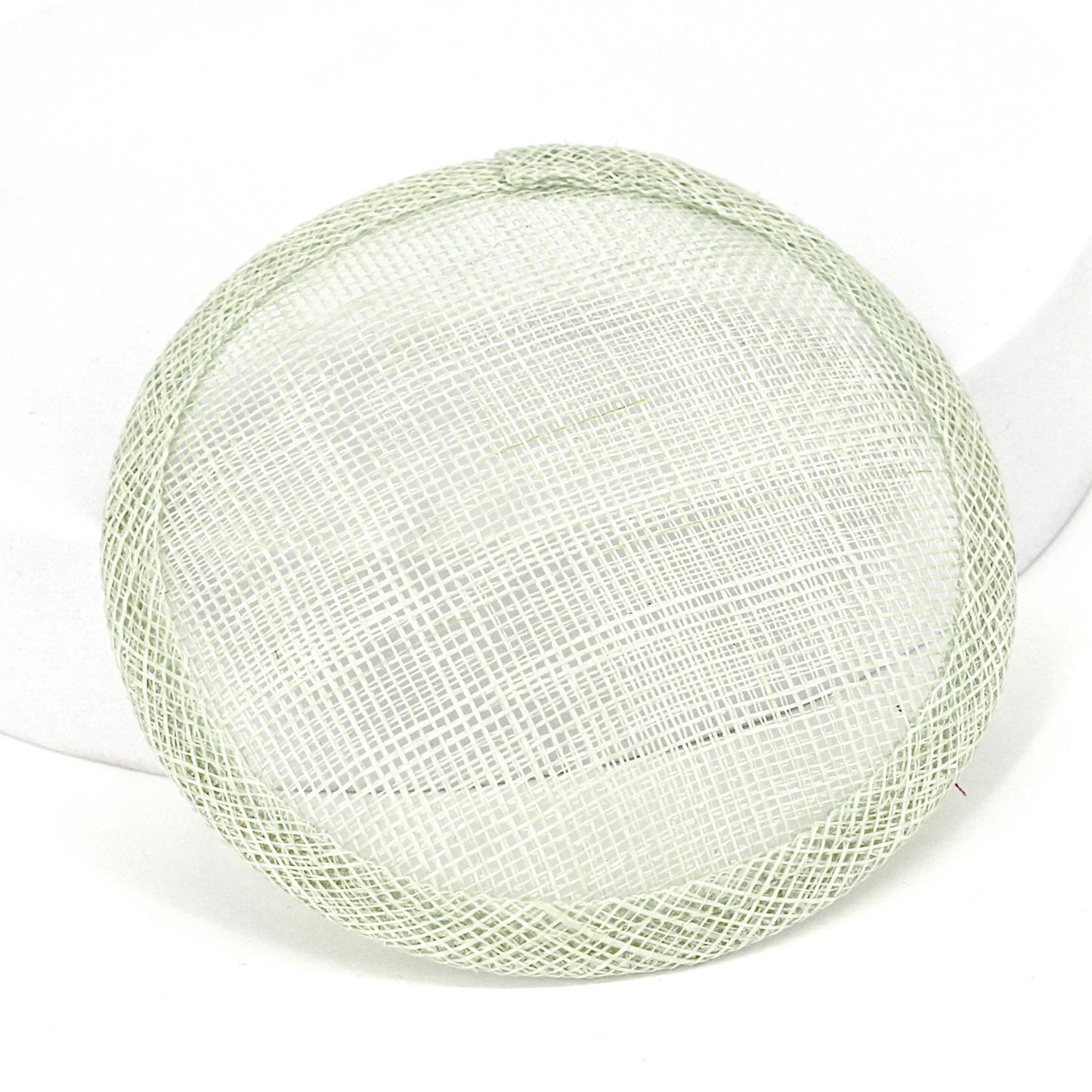 Sinamay Straw Round Fascinator Base 10.5cm - HB007