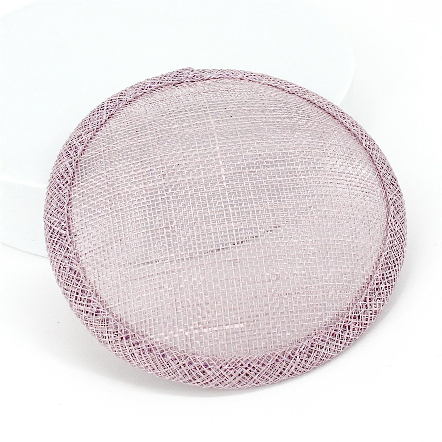 Sinamay Straw Round Fascinator Base 13.5cm - HB008