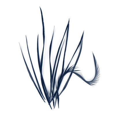 Spiky Goose Biot Feathers 14cm x 10pcs - FR913
