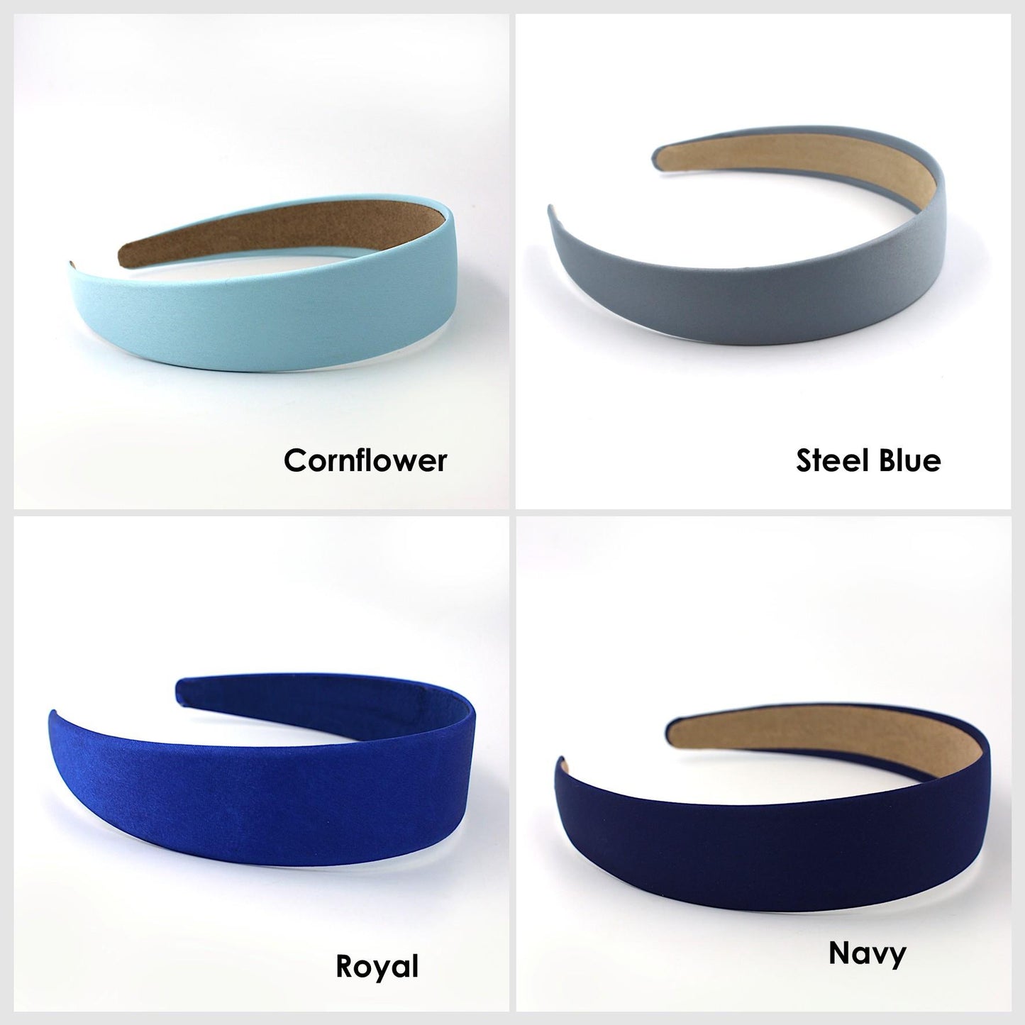 Budget Satin Headband 3cm to 3.5cm - HB009