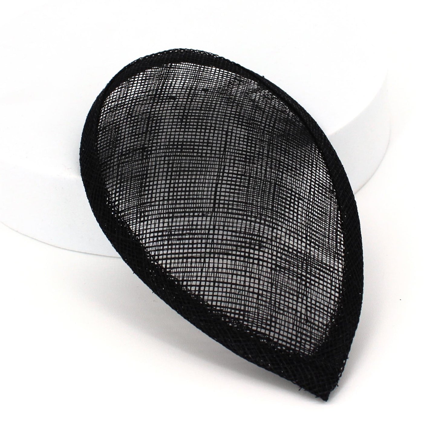 Sinamay Teardrop Fascinator Base 16cm - HB016