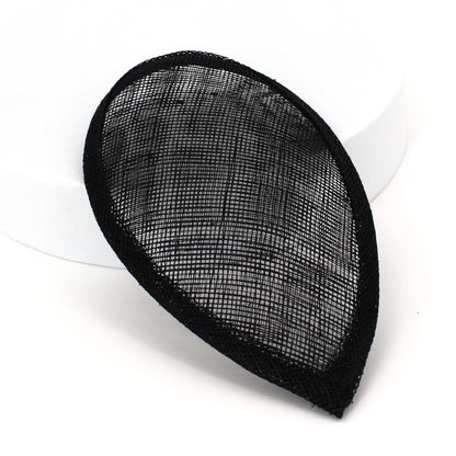 Sinamay Teardrop Fascinator Base 16cm - HB016