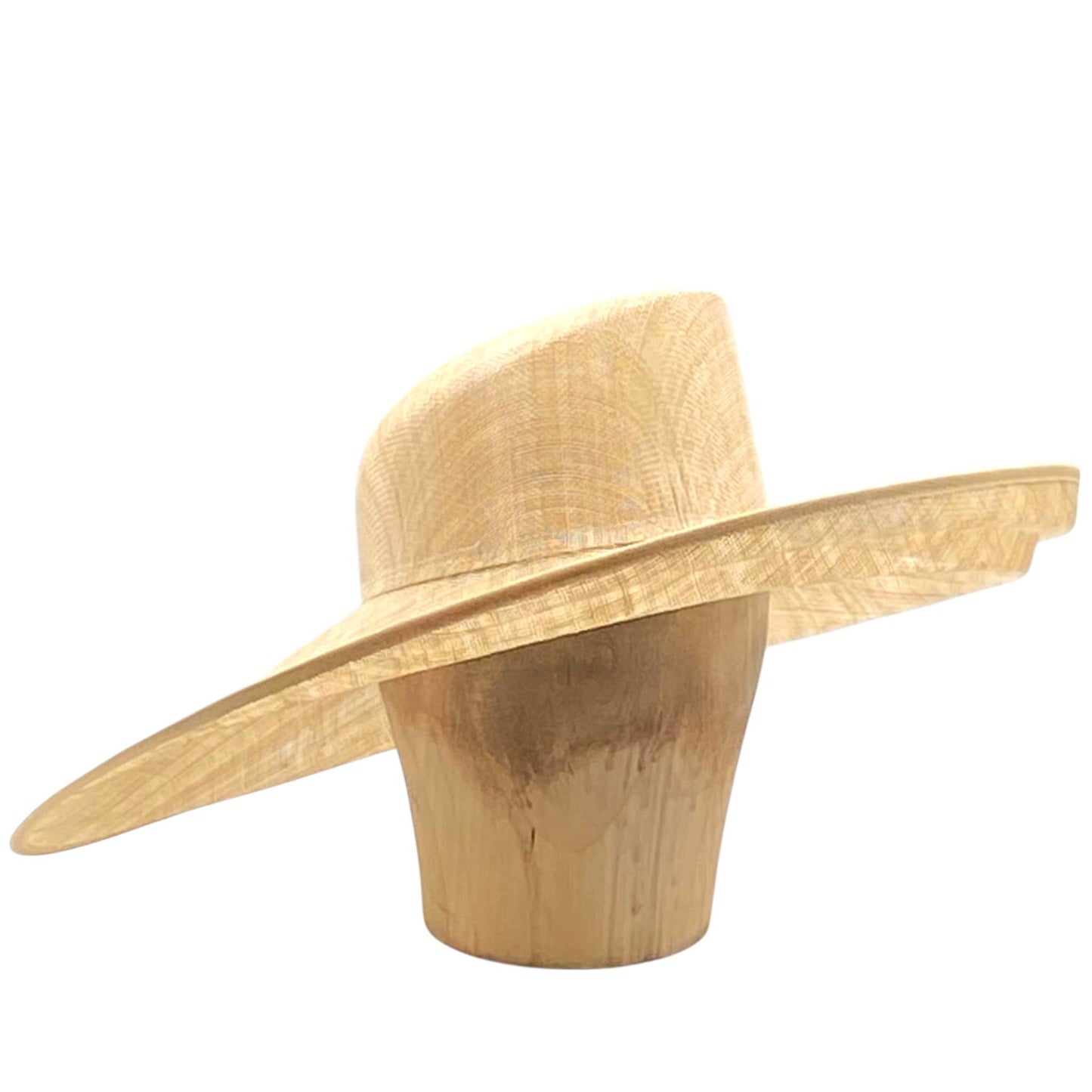 UK Made to Order Huge Sinamay Side Sweep Step Edge Brim Edge Slant Crown 46x40cm - HA086