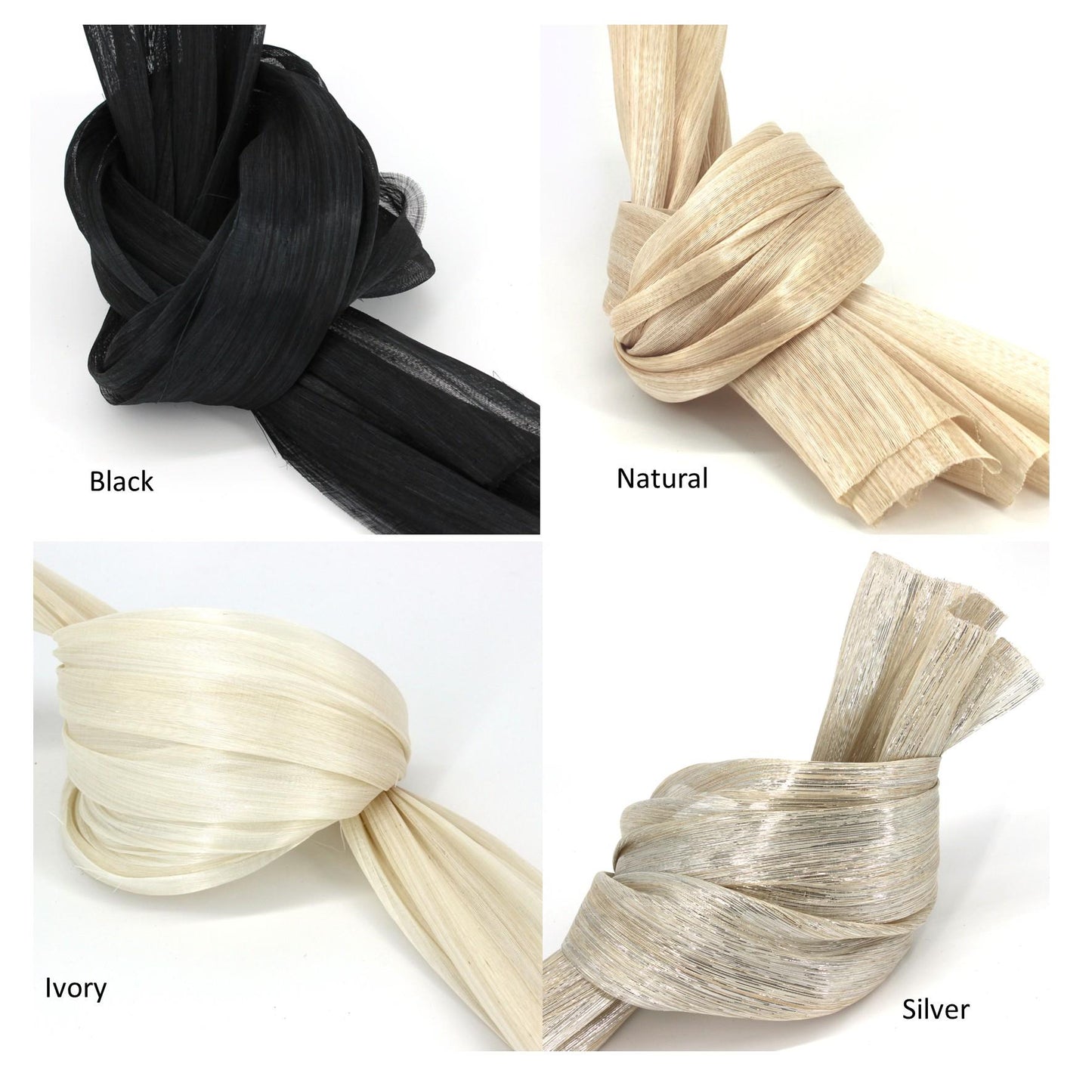 Silk Abaca Fabric 90cm x 0.5m - FS005