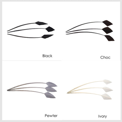 Arrow Head Turkey Feather 30cm x 3pcs - FE014