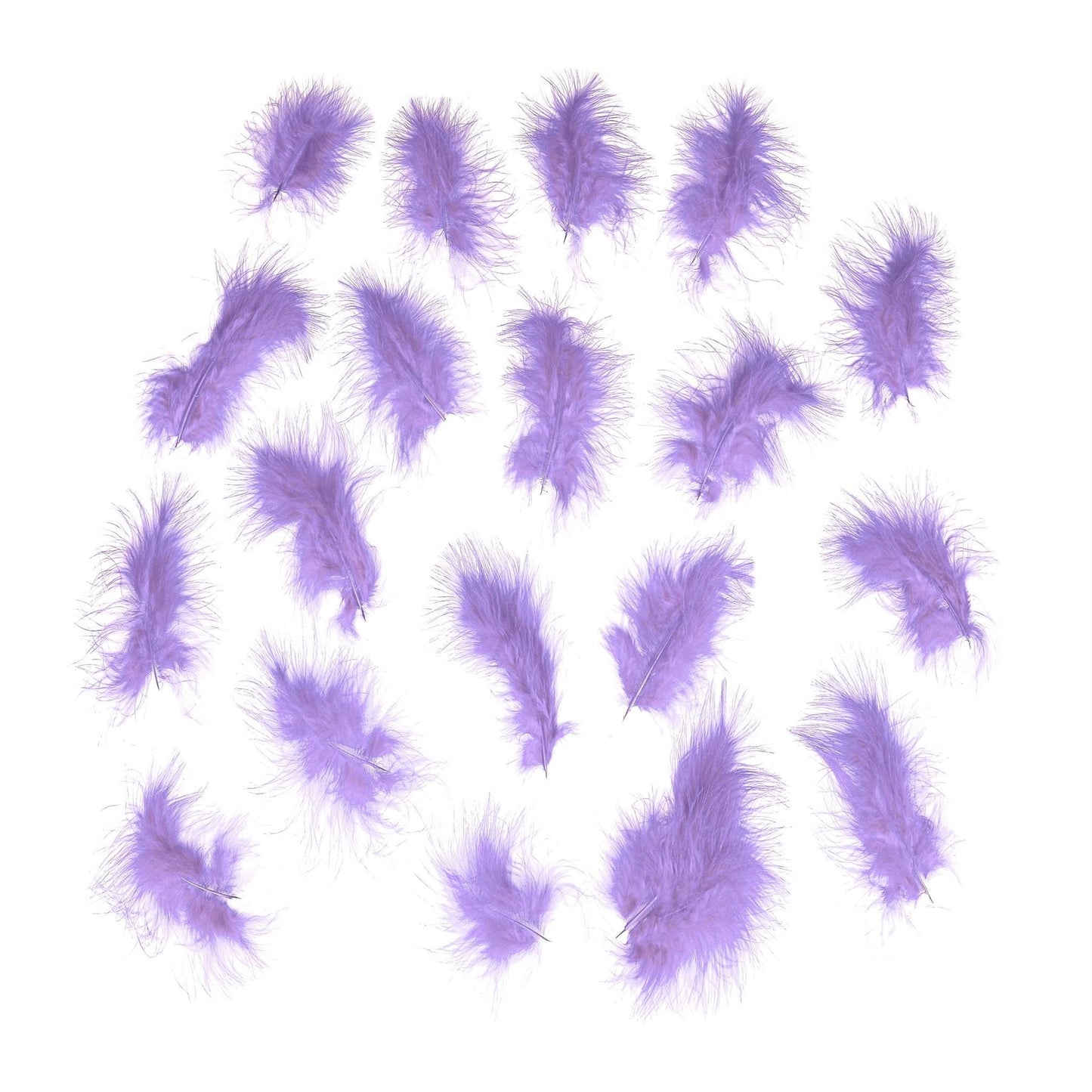 Marabou Feathers x 20pcs FE008