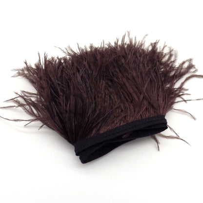 Ostrich Feather Fringe 12cm x 10cm FR002