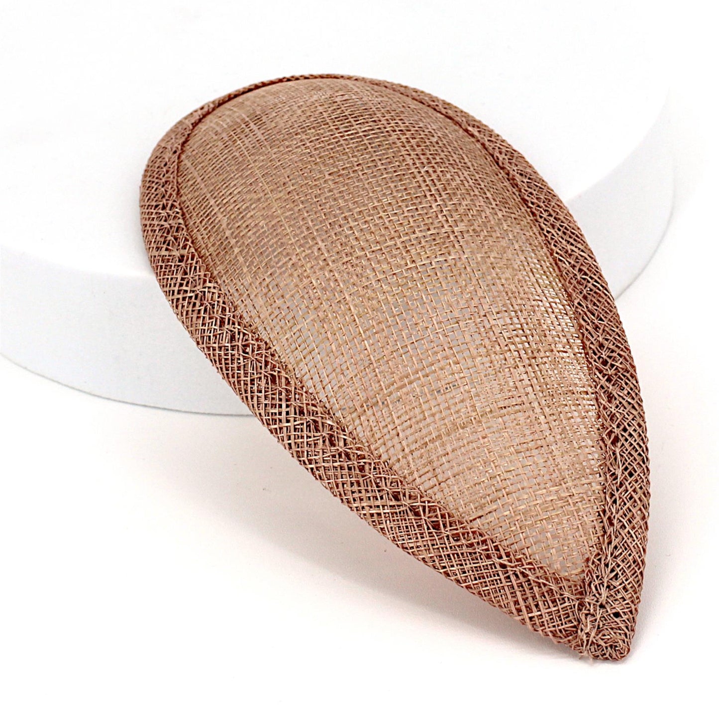 Sinamay Teardrop Fascinator Base 16cm - HB016