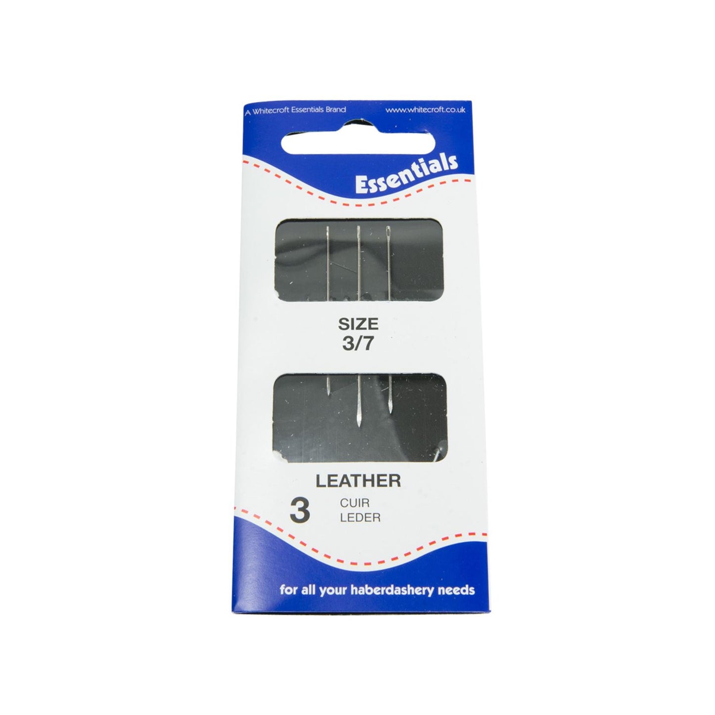 Hand Leather Needles Size 2/7 x 6pcs HB078