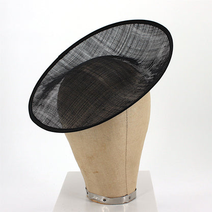 UK Made Sinamay Sweep Saucer Fascinator Base HA012