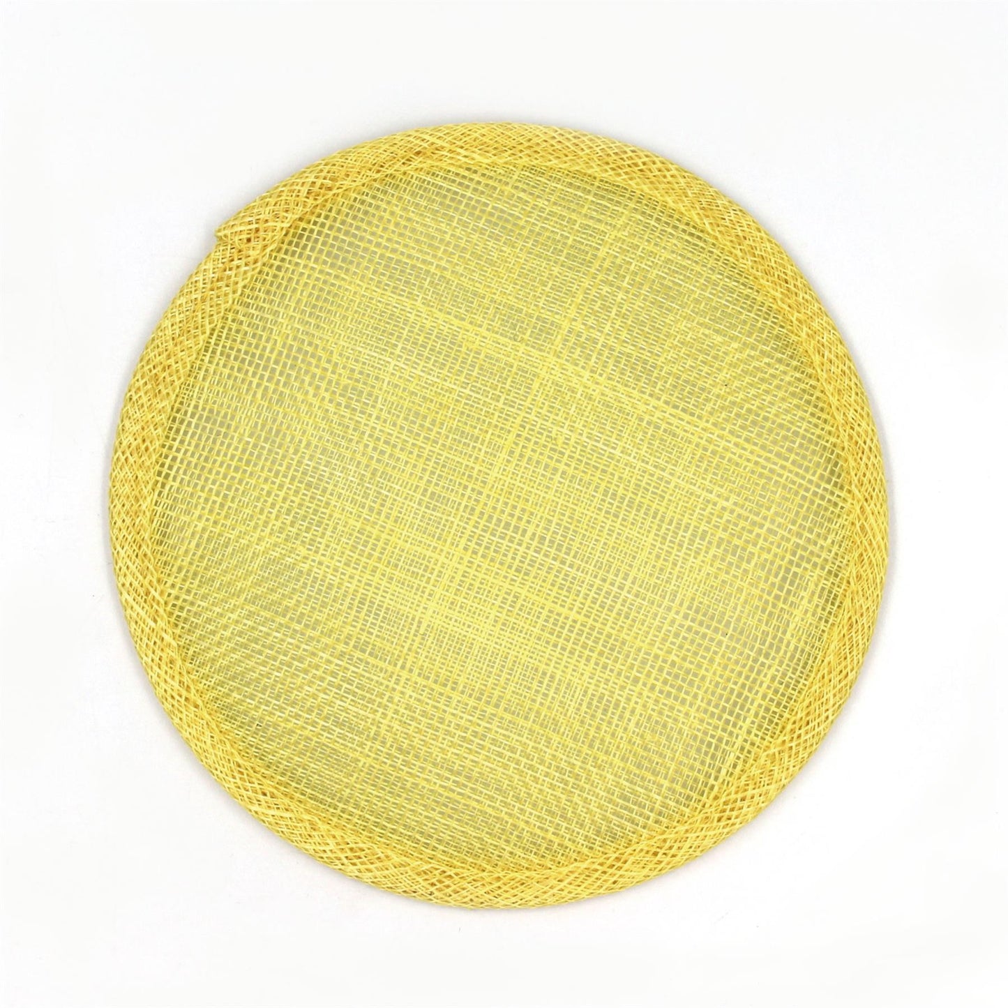 Sinamay Straw Fascinator Base 14cm - HB008