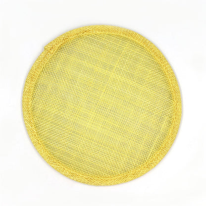 Sinamay Straw Fascinator Base 14cm - HB008