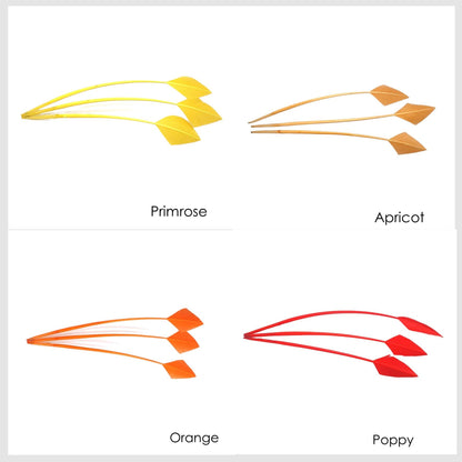 Arrow Head Turkey Feather 30cm x 3pcs - FE014