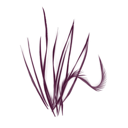 Spiky Goose Biot Feathers 14cm x 10pcs - FR913