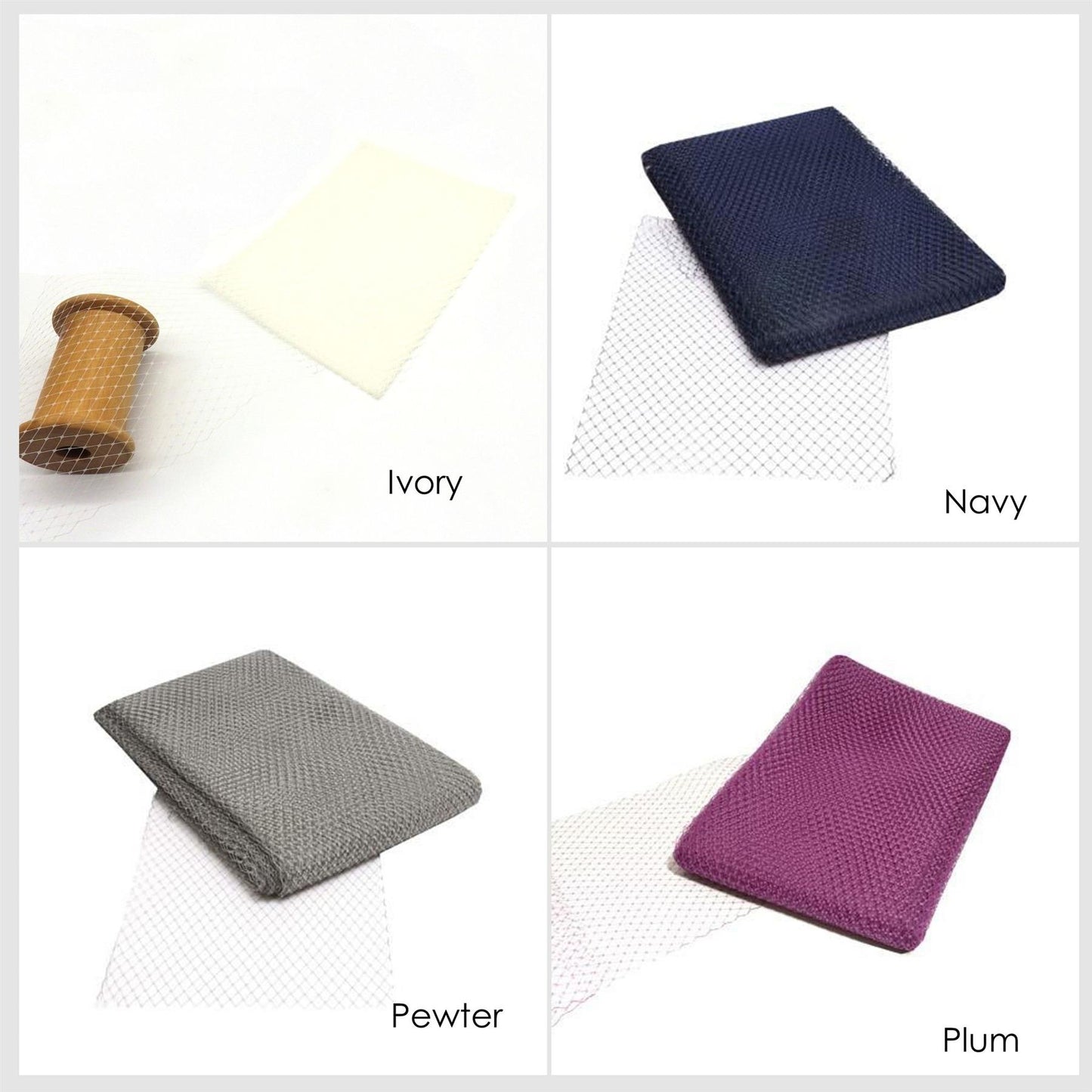 Classic Plain Veiling 20cm x1m - BR001