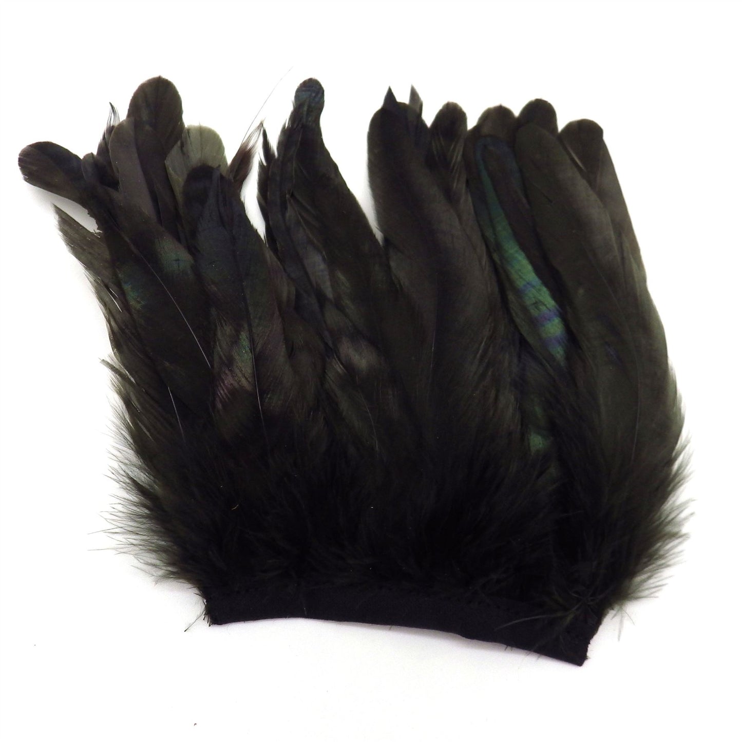 Chinchilla Feather Fringe 12cm x 10cm - FR003
