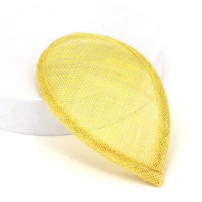 Sinamay Teardrop Fascinator Base 16cm - HB016