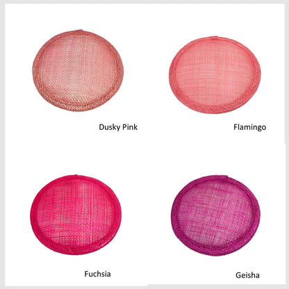 Sinamay Straw Fascinator Base 10cm - HB007