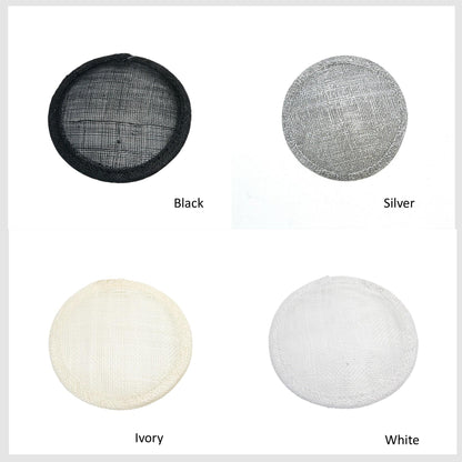 Sinamay Straw Fascinator Base 10cm - HB007