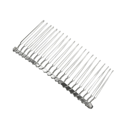 Large Wire Split Tooth Comb 7.5cm x 4cm HB003